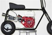 the Hornet Minibike can be ordered with a Stock Engine, or add the optional Mikuni Stage 1 Kit with the Stinger Exhaust