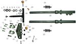 Heist Bobber Front Fork Assembly OEM Parts