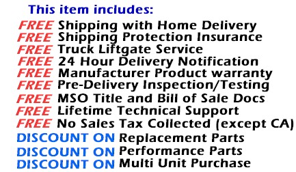 GokartsUSA always provides these services FREE on big ticket items. We keep records of all of your purchases so that we can provide Top Service to our customers long after the sale