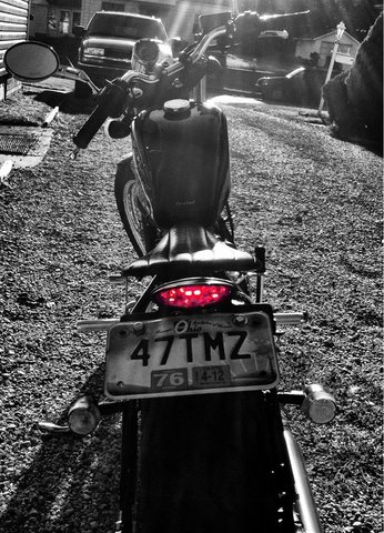 Continental Bicycle Tires >> Heist Bobber Fender Mount Tail Light CHROME with license plate mount Continental Bicycle Tires >> Heist Bobber Fender Mount Tail Light CHROME with license plate mount
