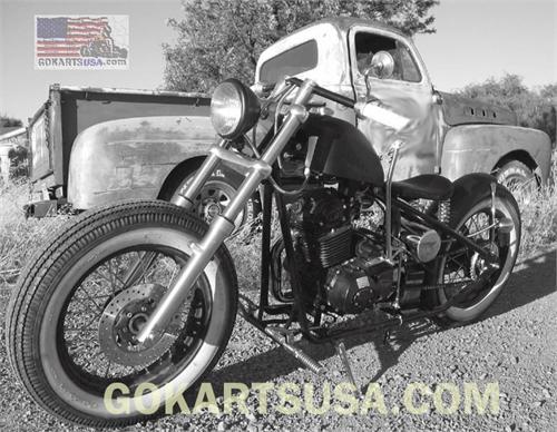 Hardknock Bobber Minichopper, 110cc 4-stroke 4-Speed