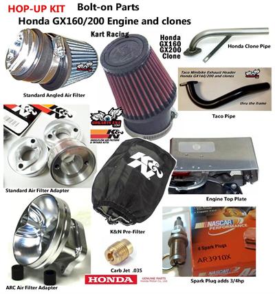 Honda gx200 race kit #5