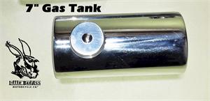 Minibike Gas Tank, 7 Inch Cylindrical Minibike Gas Tank, 7 Inch Cylindrical