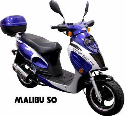 Malibu 50 Moped Scooter