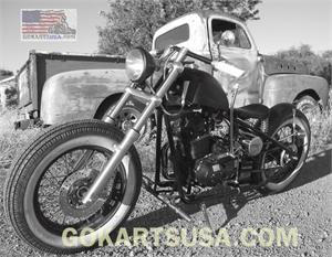 All Flat Black with Whitewalls