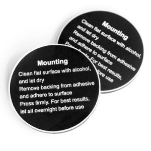 Contour Flat Surface Mount Adhesives (2Pk)