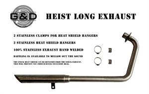 Heist Bobber G&D Long Exhaust