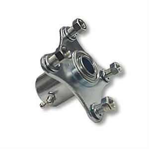 Wheel Adapter Hub, Zinc Plated Steel, 4 Bolt Go Kart Mini Bike