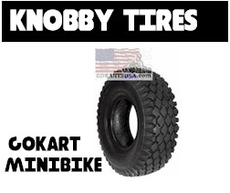 Knobby Tires, Gokart and Minibike