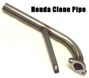 Exhaust Header, for Honda GX120/160/200 and clones