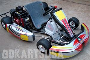 Road rat 270cc 4-stroke honda clone racing go-kart #7