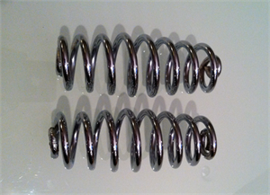 Heist Bobber Chrome Old School Seat Springs