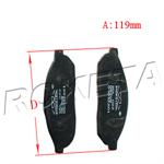 JCL MG250A REAR BRAKE SHOES