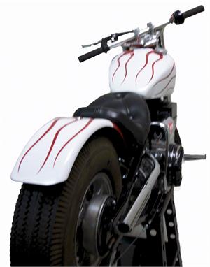 LBA Custom White with Flames