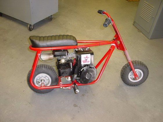 Vintage taco mini store bike