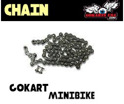 Gokart Minibike Chain and Accessories